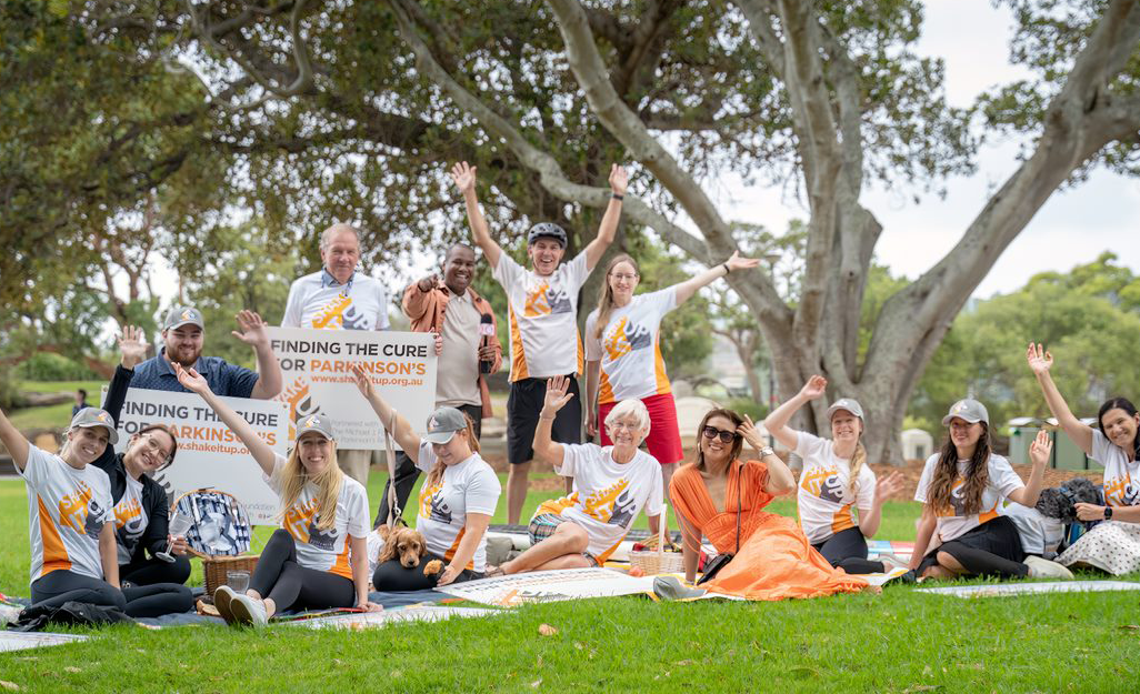 Shake It Up Australia Picnic for Parkinson's to support Parkinson's Awareness Month
