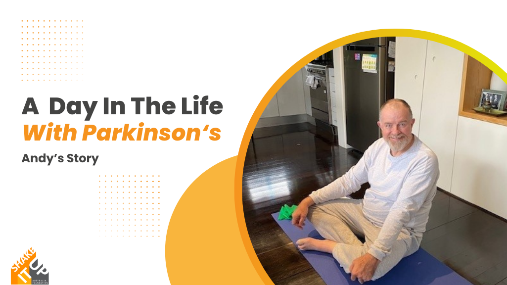 A Day In The Life With Parkinson‘s - Andy Dickinson on Yoga Mat