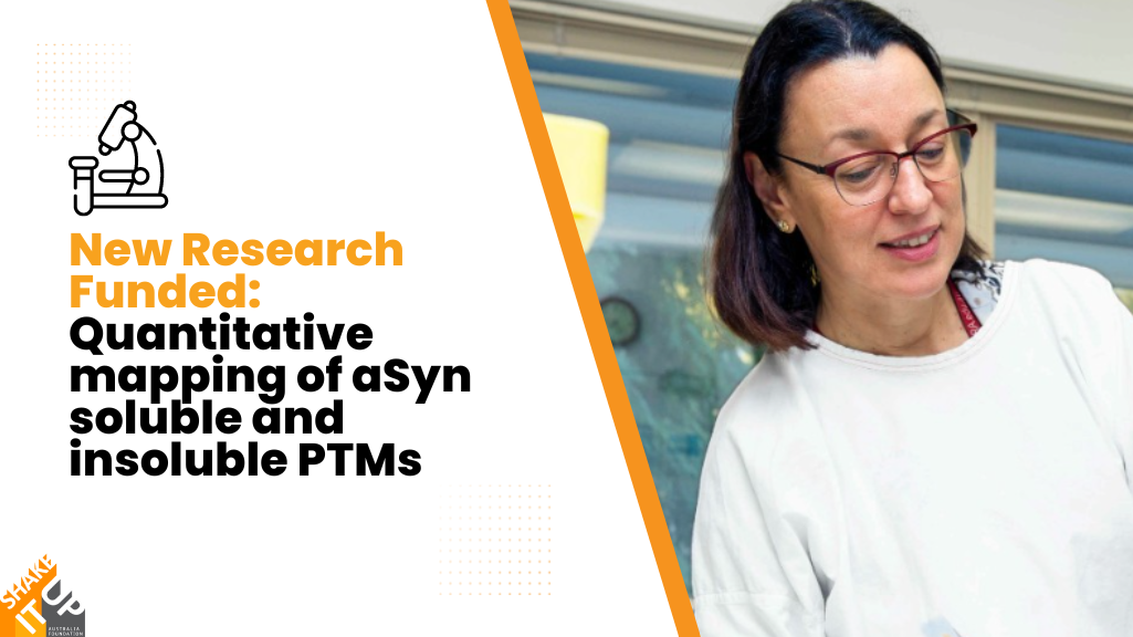 New Research Funded: Quantitative mapping of aSyn soluble and insoluble PTMs 
