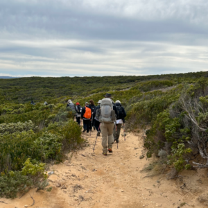 2024 team of Shake It Up trekkers on the great ocean walk